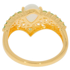 Sterling Silver Semi Mount Ring Setting Pear PE 8x6mm White Topaz D - PJC26676 - Syzjewelry