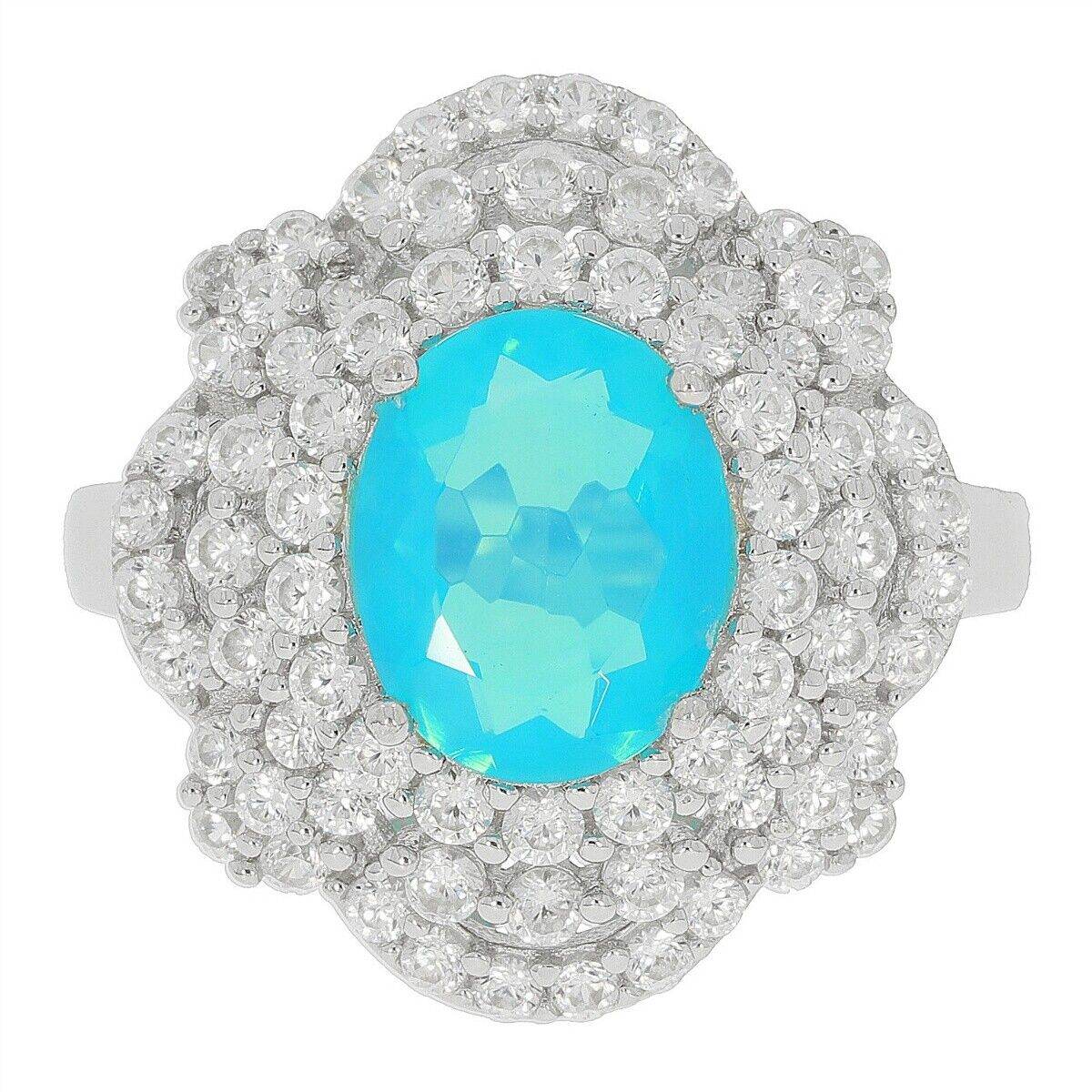 Sterling Silver Semi Mount Ring Setting Oval OV 10x8mm Cocktail Ring W - Syzjewelry