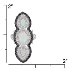 Sterling Silver Semi Mount Ring Setting Oval OV 10X8mm PE 7x5mm White - Syzjewelry