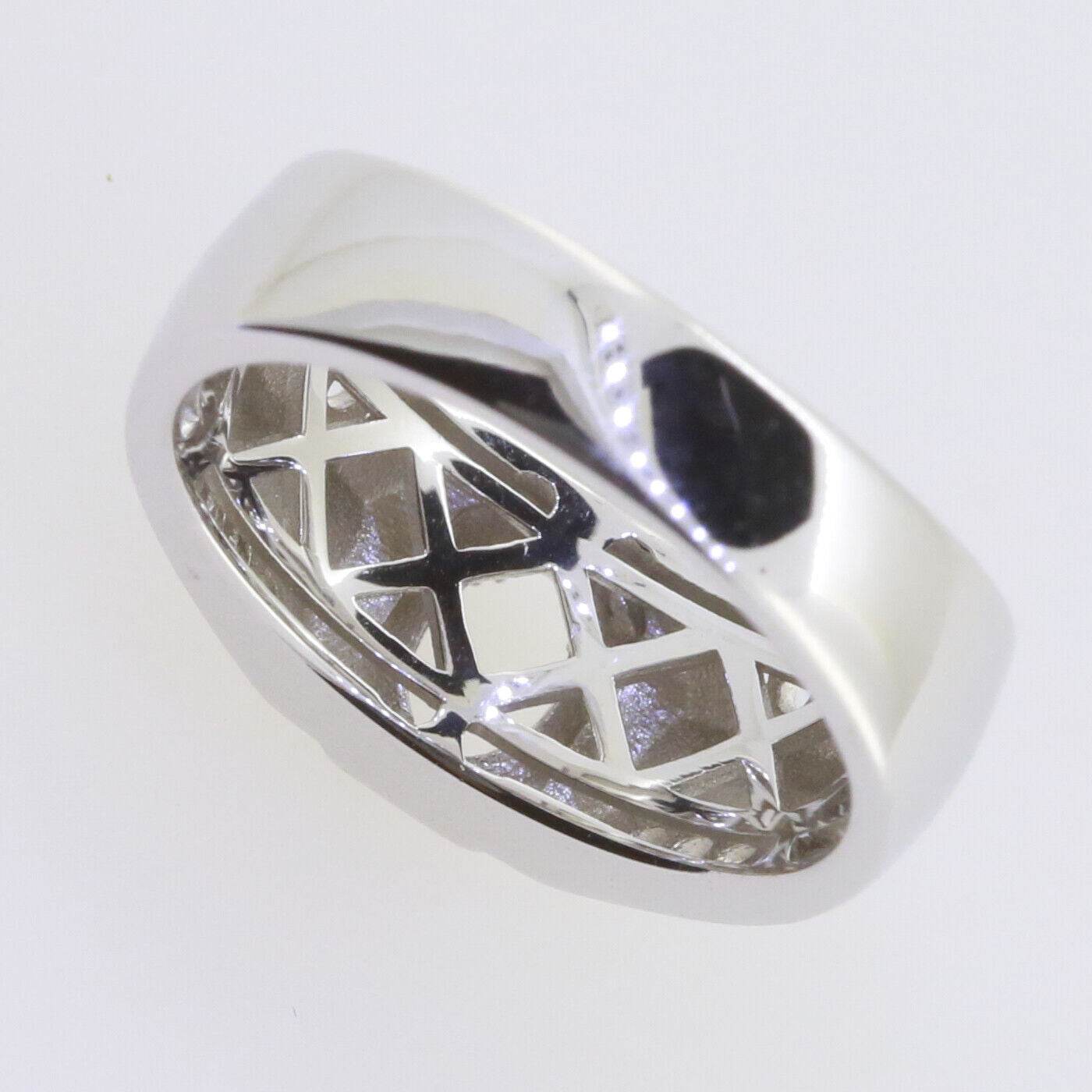 Men's Sterling Silver Semi Mount Ring Setting Oval OV 7x5mm - Syzjewelry