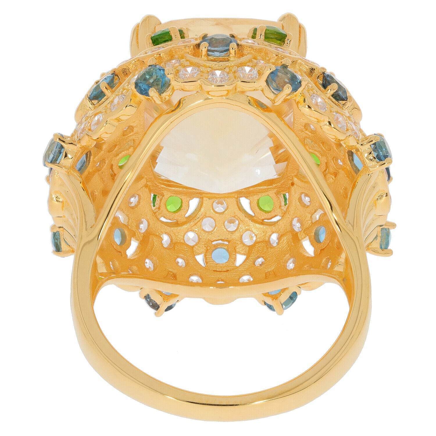 Sterling Silver Semi Mount Ring Setting Cushion CU 16X12mm PJC24071R - 1 - Syzjewelry