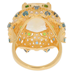 Sterling Silver Semi Mount Ring Setting Cushion CU 16X12mm PJC24071R - 1 - Syzjewelry