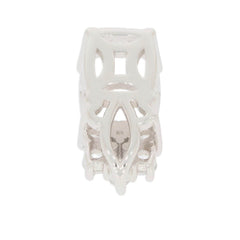 Sterling Silver Semi Mount Pendant Setting Cushion CU 9x7mm - Syzjewelry