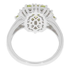 Sterling Silver Semi Mount Ring Setting Cushion CU 7X5mm D - PJC23310R - Syzjewelry