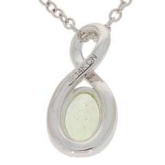 Sterling Silver Semi Mount Pendant Setting Oval OV 7X5mm PJC27591P - Syzjewelry