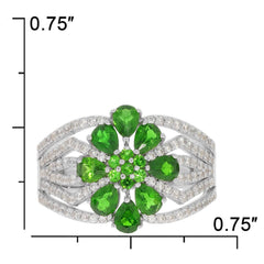 Sterling Silver Semi Mount Ring Setting Pear PE 4X3mm - Syzjewelry