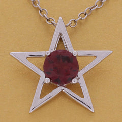 Sterling Silver Semi Mount Pendant Setting Round RD 5x5mm - Syzjewelry