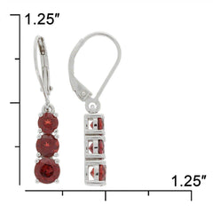 Sterling Silver Semi Mount Earrings Setting Round RD 5x5mm RD 4.5x4.5m - Syzjewelry