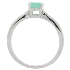 Sterling Silver Semi Mount Ring Setting Oval OV 8X6mm D - PJC20334R - 1 - Syzjewelry