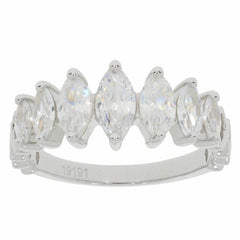 Sterling Silver Semi Mount Ring Setting MQ 8X4mm 7x3.5mm 6x3mm 5x2.5mm 1919 - Syzjewelry