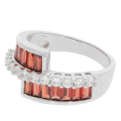 Sterling Silver Semi Mount Ring Setting Emerald OCT 4X2mm - Syzjewelry