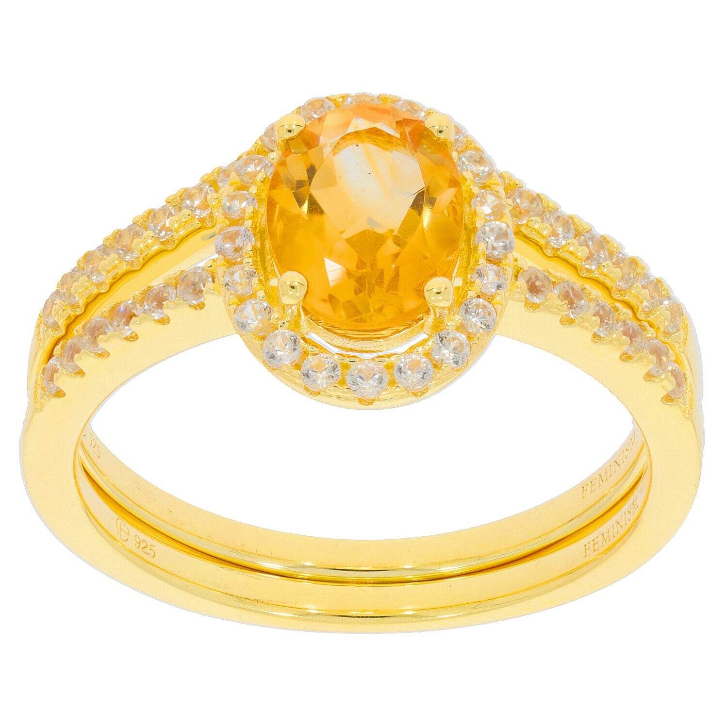 2 piece Set Sterling Silver Semi Mount Ring Setting Oval OV 8X6mm Whi - Syzjewelry