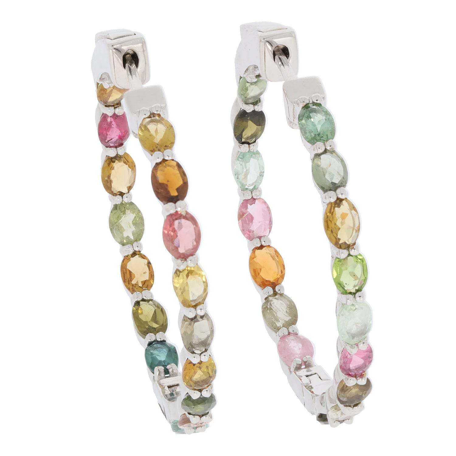 Sterling Silver Semi Mount Earrings Setting Oval OV 4X3mm D - PJC2656E - Syzjewelry