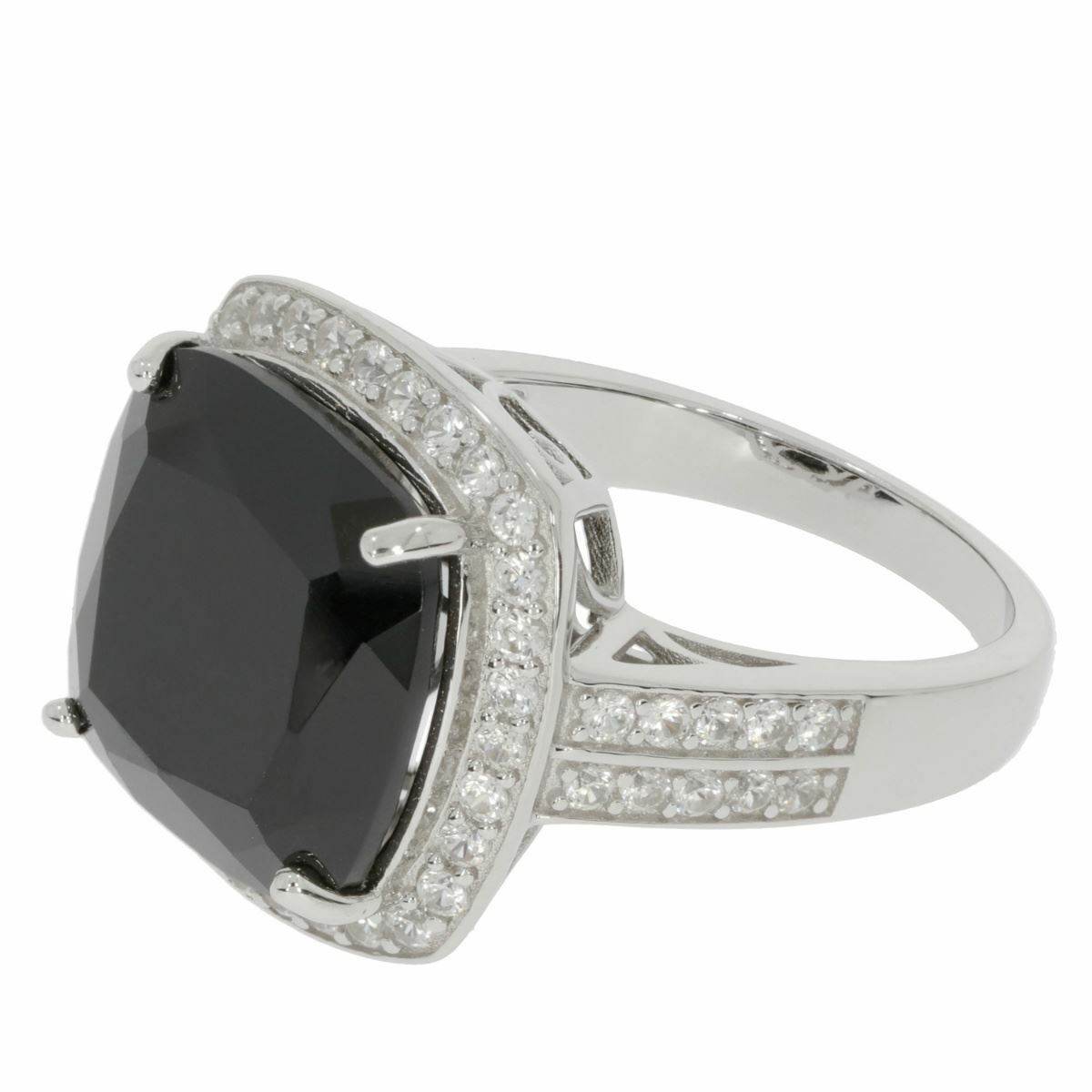 Sterling Silver Semi Mount Ring Setting CU 14X14mm White Topaz - Syzjewelry