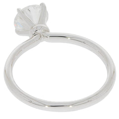 Sterling Silver Semi Mount Ring Setting Round RD 6.5X6.5mm Solitaire - Syzjewelry