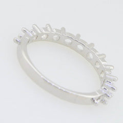 Sterling Silver Semi Mount Ring Setting Round RD 3x3mm 1680R - Syzjewelry
