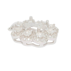 Sterling Silver Semi Mount Pendant Setting Oval OV 9x7mm PJC3367P - Syzjewelry