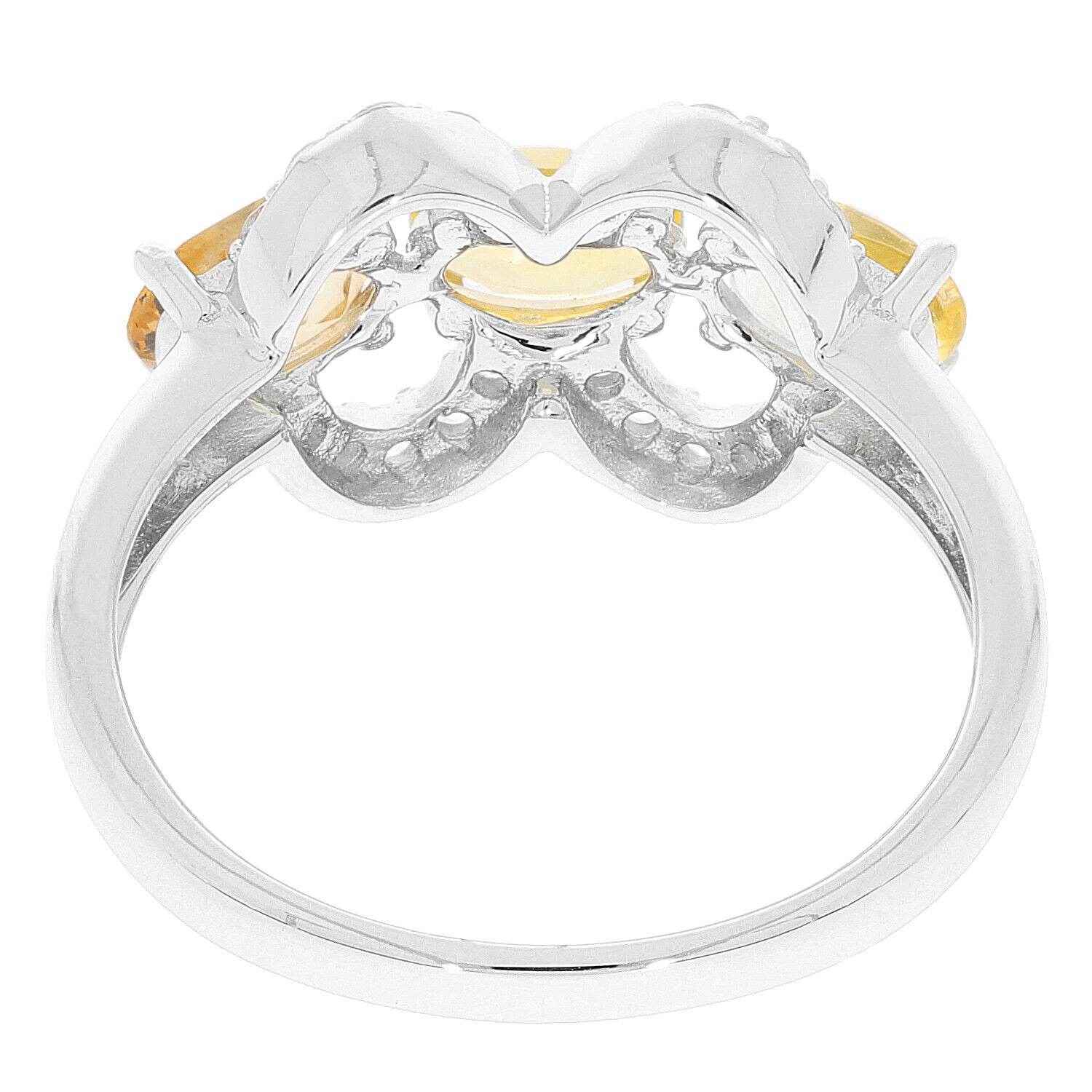 Sterling Silver Semi Mount Ring Setting Oval OV 6X4mm White Topaz Solid - Syzjewelry