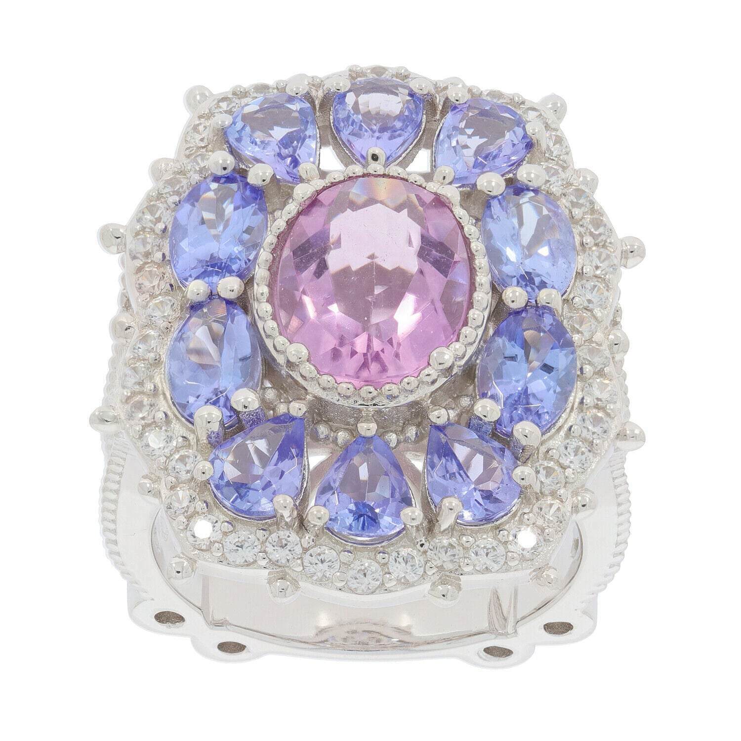 Sterling Silver Semi Mount Ring Setting Oval OV 10X8mm OV 6x4 PE 5x4 W - Syzjewelry