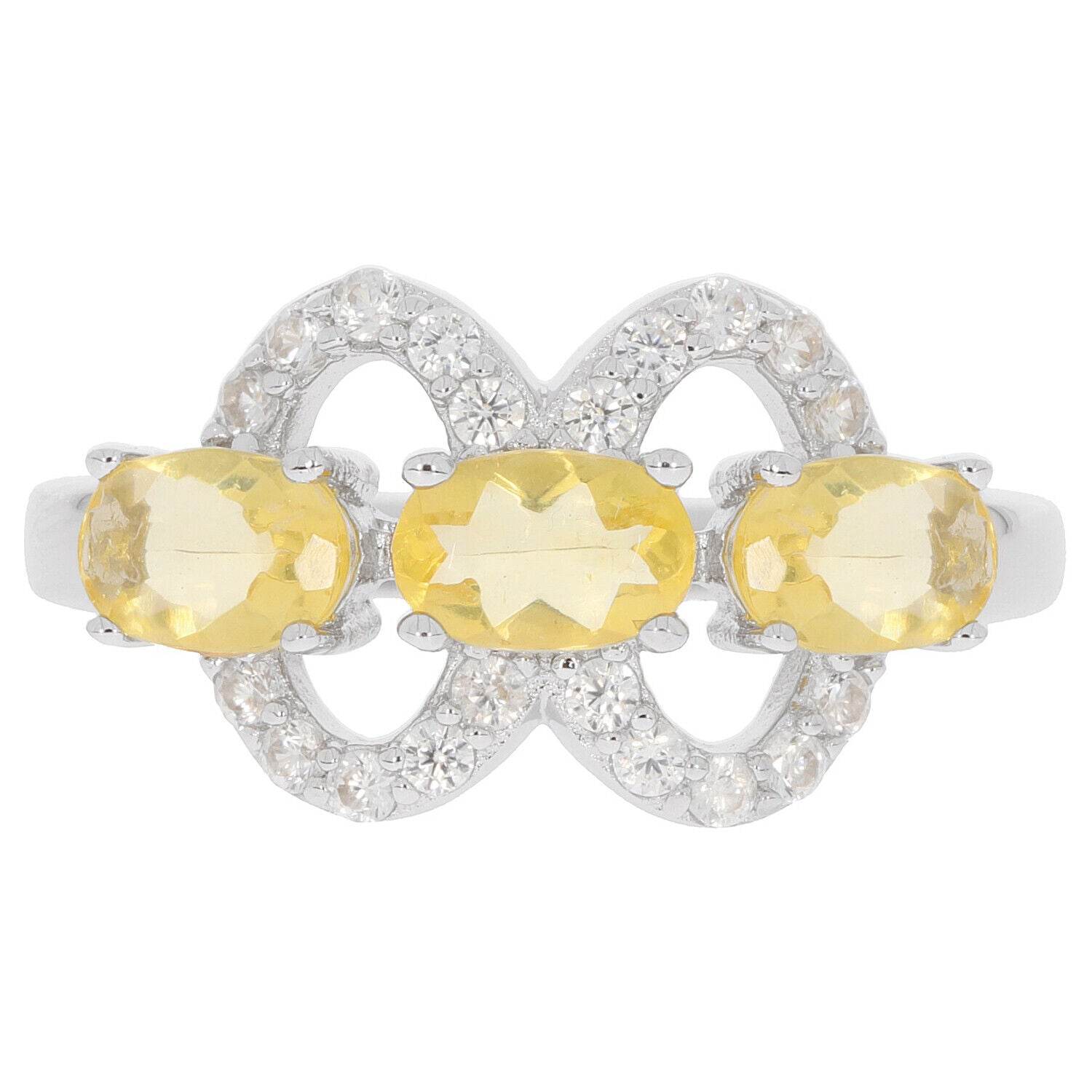 Sterling Silver Semi Mount Ring Setting Oval OV 6X4mm White Topaz Solid - Syzjewelry