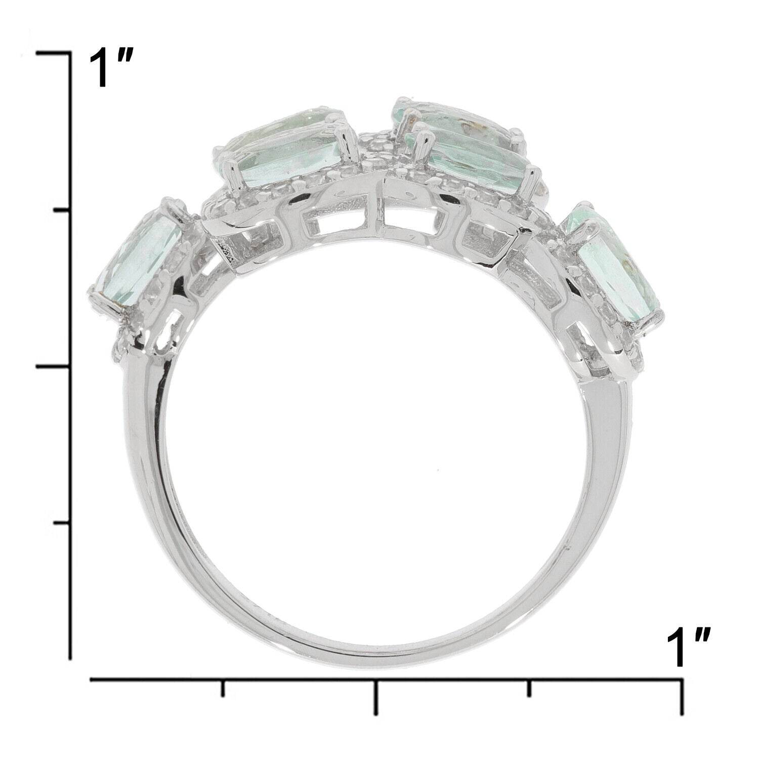 Sterling Silver Semi Mount Ring Setting Oval OV 6X4mm Solid - Syzjewelry