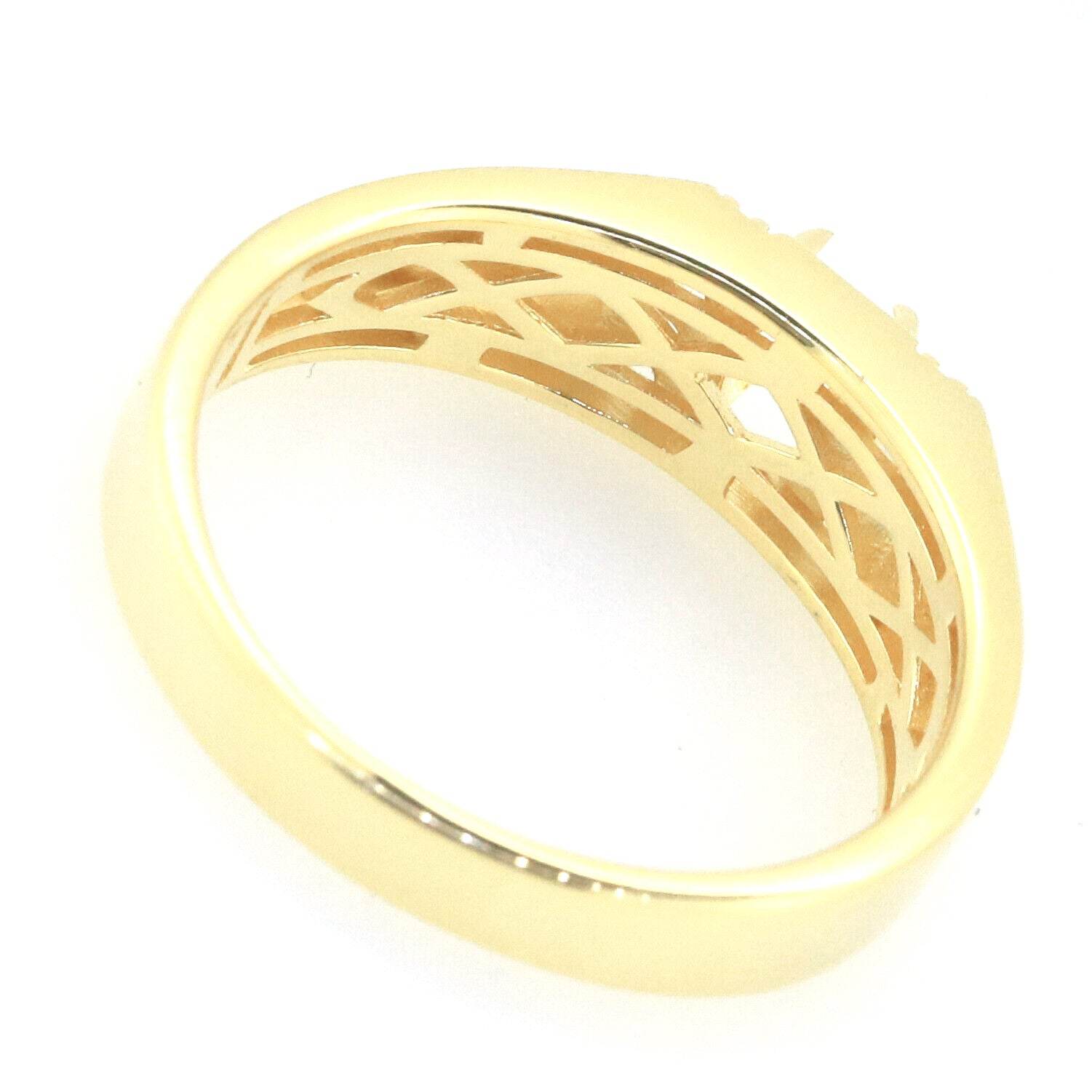 Men's Sterling Silver Semi Mount Ring Setting Oval OV 7X5mm - Syzjewelry