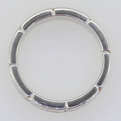 14K White Gold 6 mm Celtic Knot Band Ring - Syzjewelry