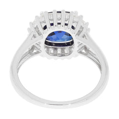 Sterling Silver Semi Mount Ring Setting Cushion CU 9X9mm - Syzjewelry