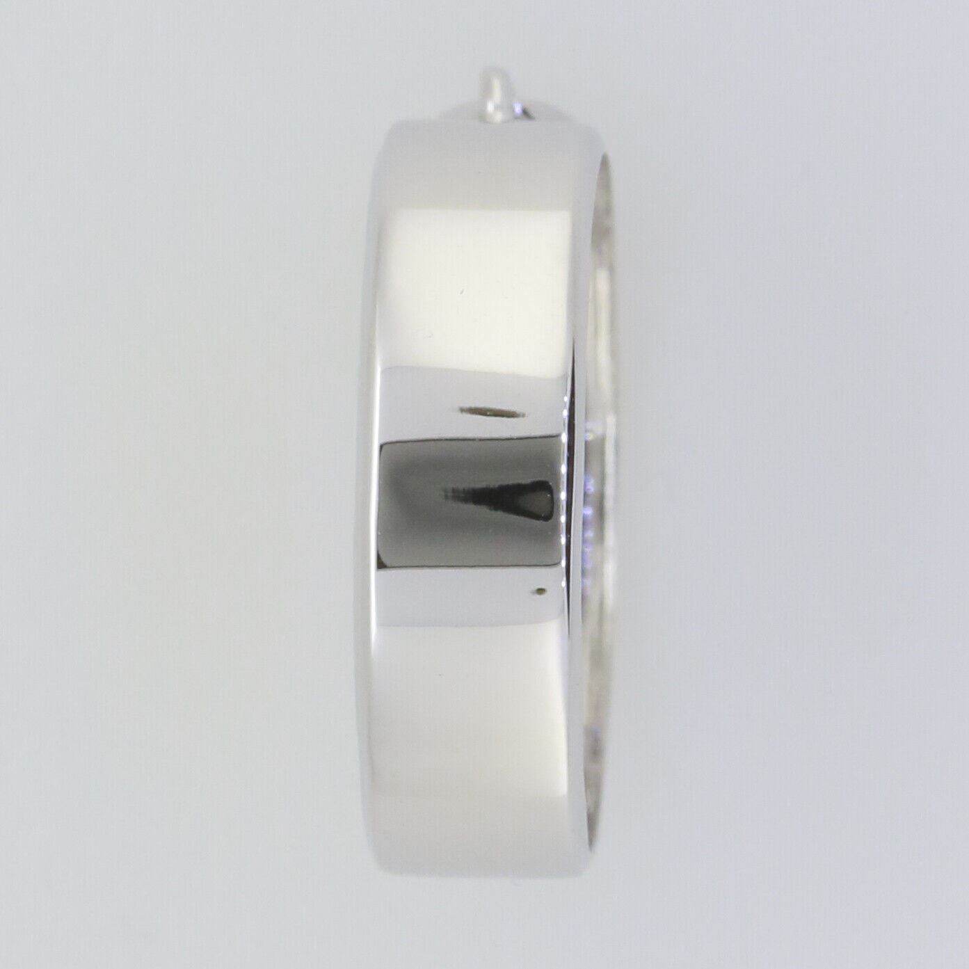 14K White Gold Semi Mount Pendant Setting Gemstone Shaker Locket Pendant - Syzjewelry