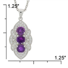 Sterling Silver Semi Mount Pendants Setting Round RD 5x5mm White Topaz - Syzjewelry