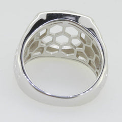 Sterling Silver Semi Mount Ring Setting Round RD 12x12mm Cabchon - Syzjewelry