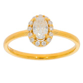 Sterling Silver Semi Mount Ring Setting Oval OV 6X4mm - Syzjewelry