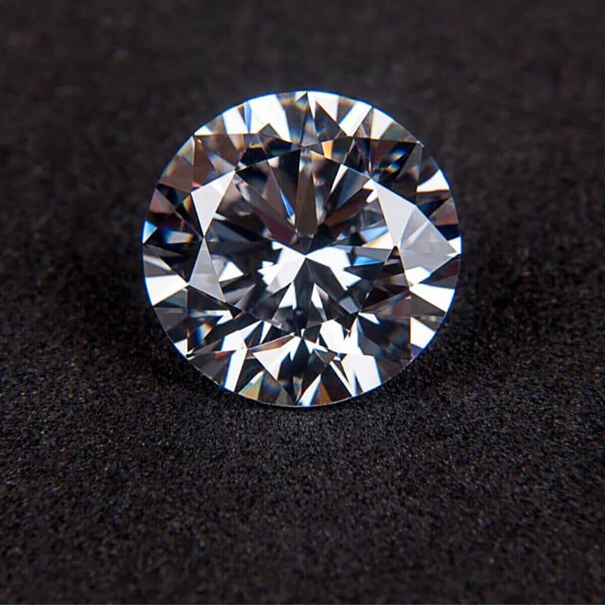 Loose CVD Diamond Round Faceted RD 1.5 Carat D color VVS2 IGI Certificaiton - Syzjewelry