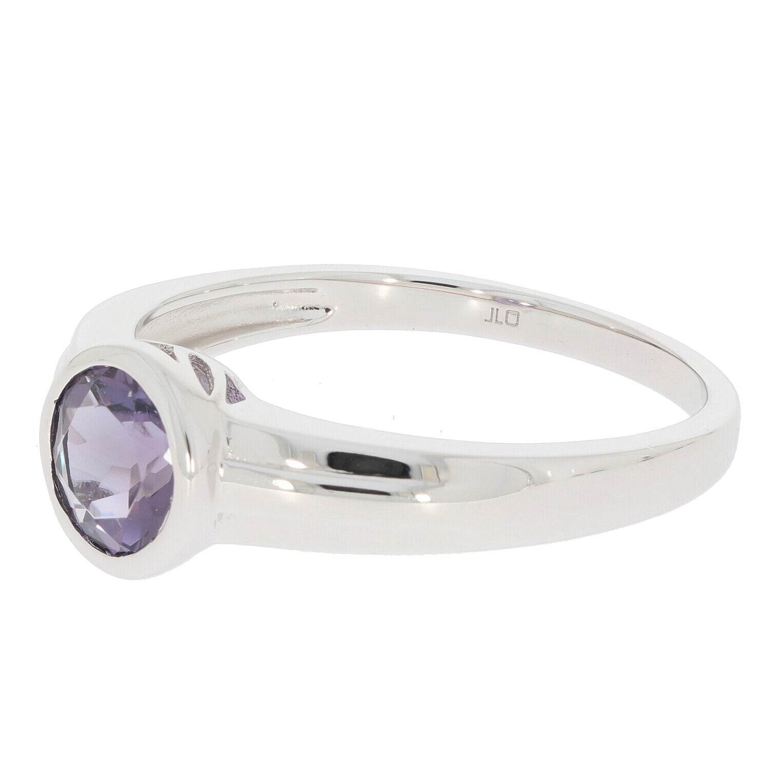 Sterling Silver Semi Mount Ring Setting Round RD 7x7mm Bezel Set - Syzjewelry