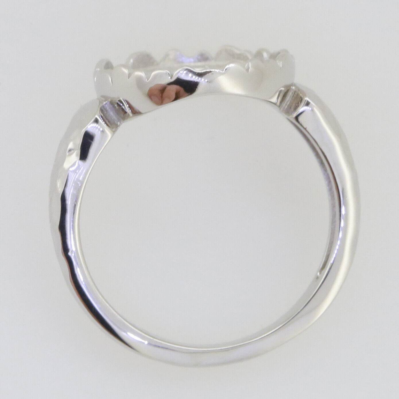 Sterling Silver Semi Mount Ring Setting Cabochon Oval OV 15x11mm Hammered Shank - Syzjewelry