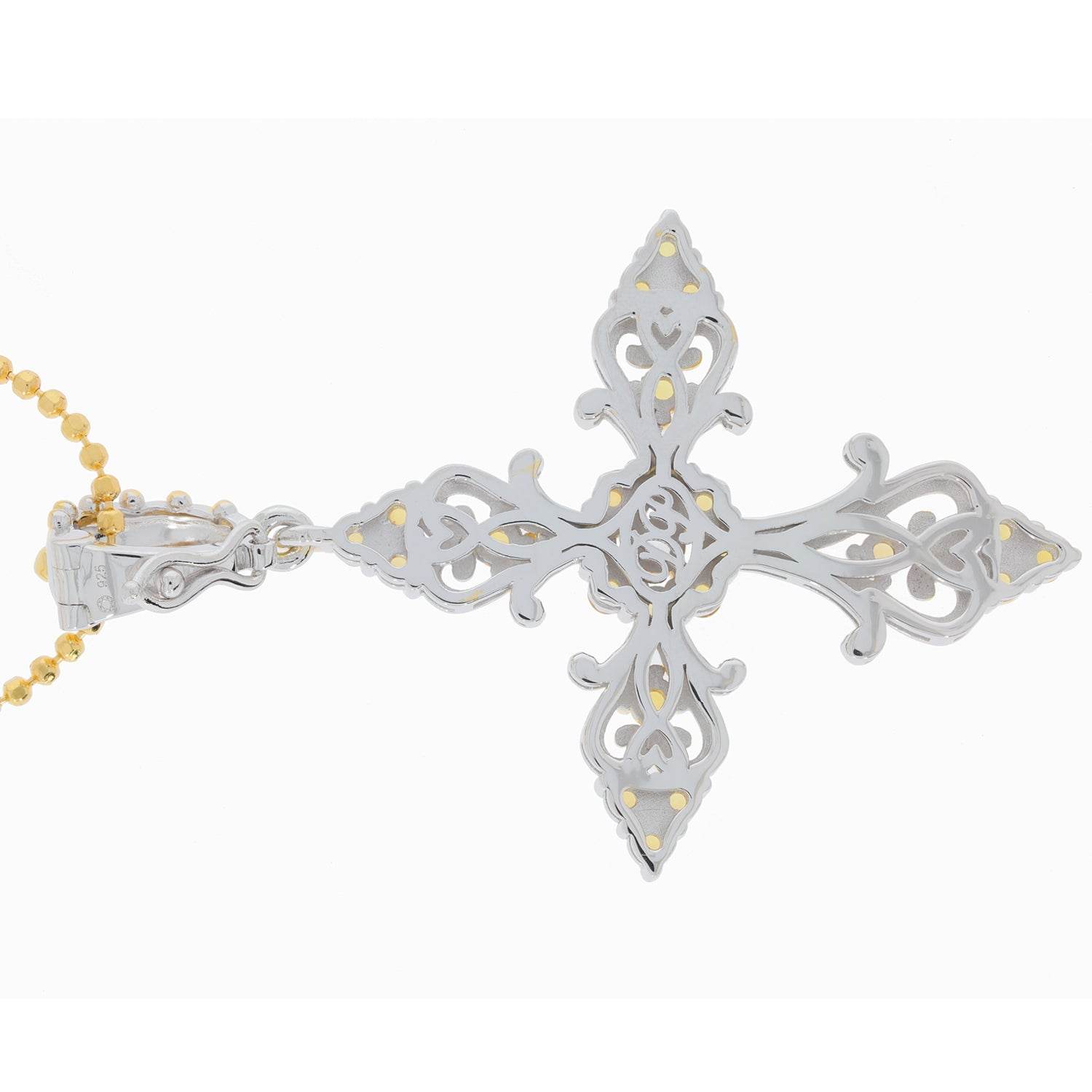 Sterling Silver Semi Mount Pendant Setting Round RD 3X3mm - Syzjewelry