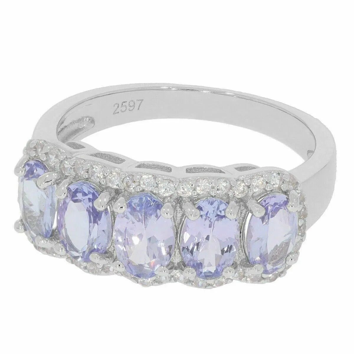 Sterling Silver Semi Mount Ring Setting Oval OV 6X4mm - Syzjewelry