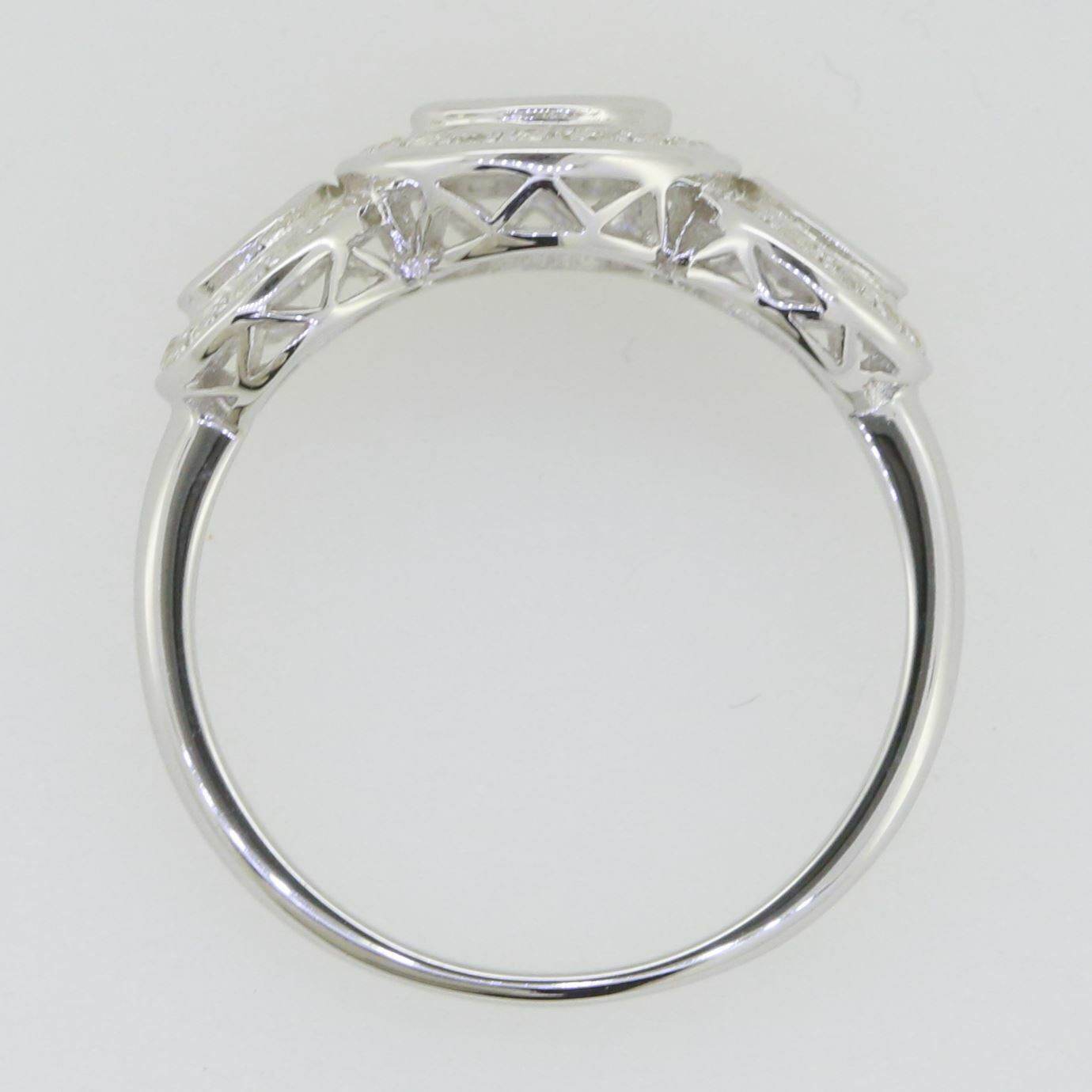 Sterling Silver Semi Mount Ring Setting Round RD 5x5mm RD3.5mm White T - Syzjewelry