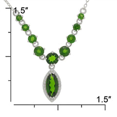 Sterling Silver Semi Mount Pendants Setting Marquise MQ 10x5mm Round R - Syzjewelry