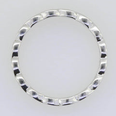 Sterling Silver 4 mm Band Celtic Knot Band Ring - Syzjewelry