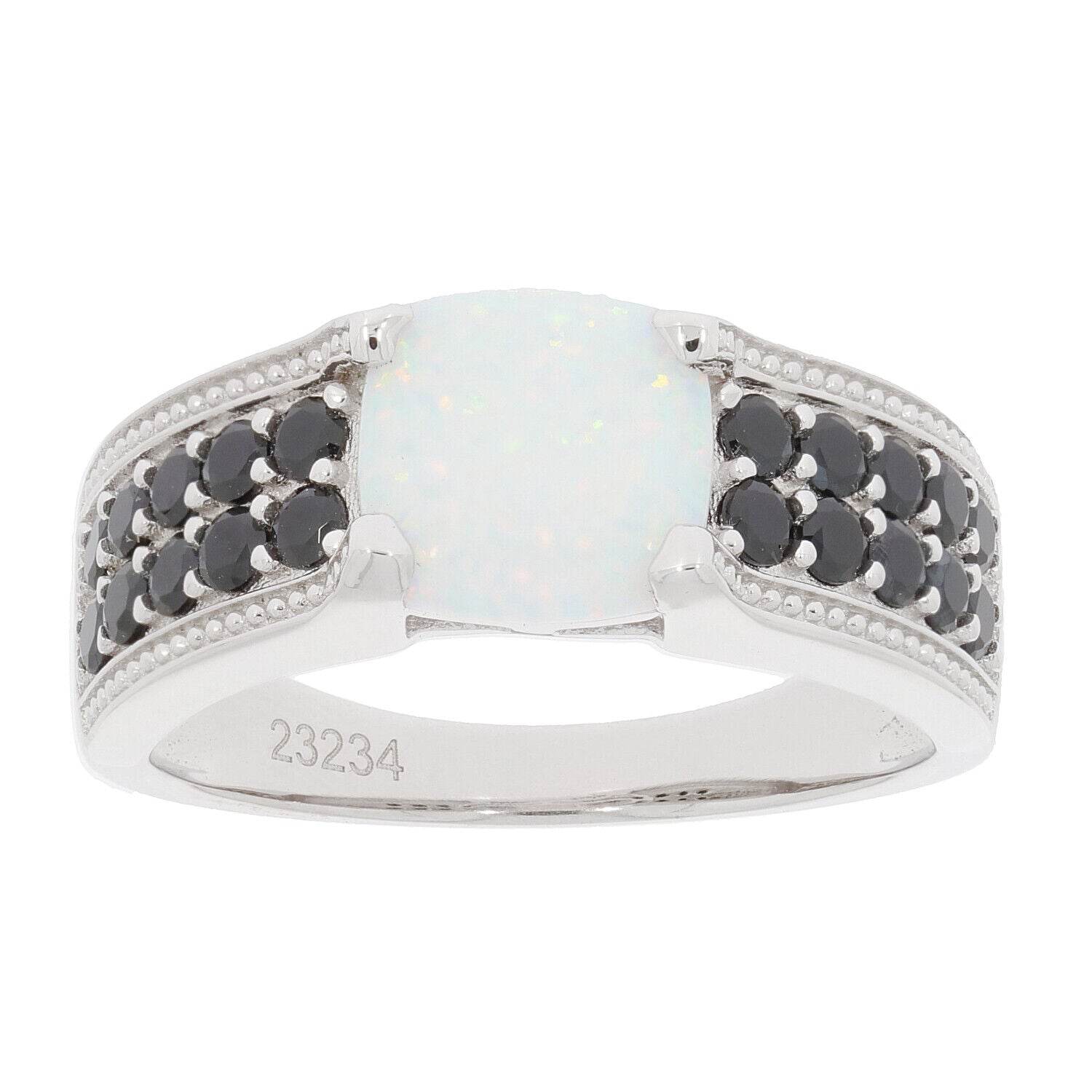 Sterling Silver Semi Mount Ring Setting Cab Cushion CU 8X8mm - Syzjewelry