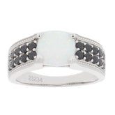 Sterling Silver Semi Mount Ring Setting Cab Cushion CU 8X8mm - Syzjewelry