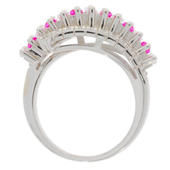 Sterling Silver Semi Mount Ring Setting Emerald OCT 4X2mm D - PJC28370R - Syzjewelry