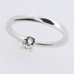 Sterling Silver Semi Mount Ring Setting Oval OV 5x4mm Solitaire White GTL206 - Syzjewelry