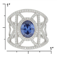 Sterling Silver Semi Mount Ring Setting Oval OV 9x7 Cocktail Ring White Topa - Syzjewelry