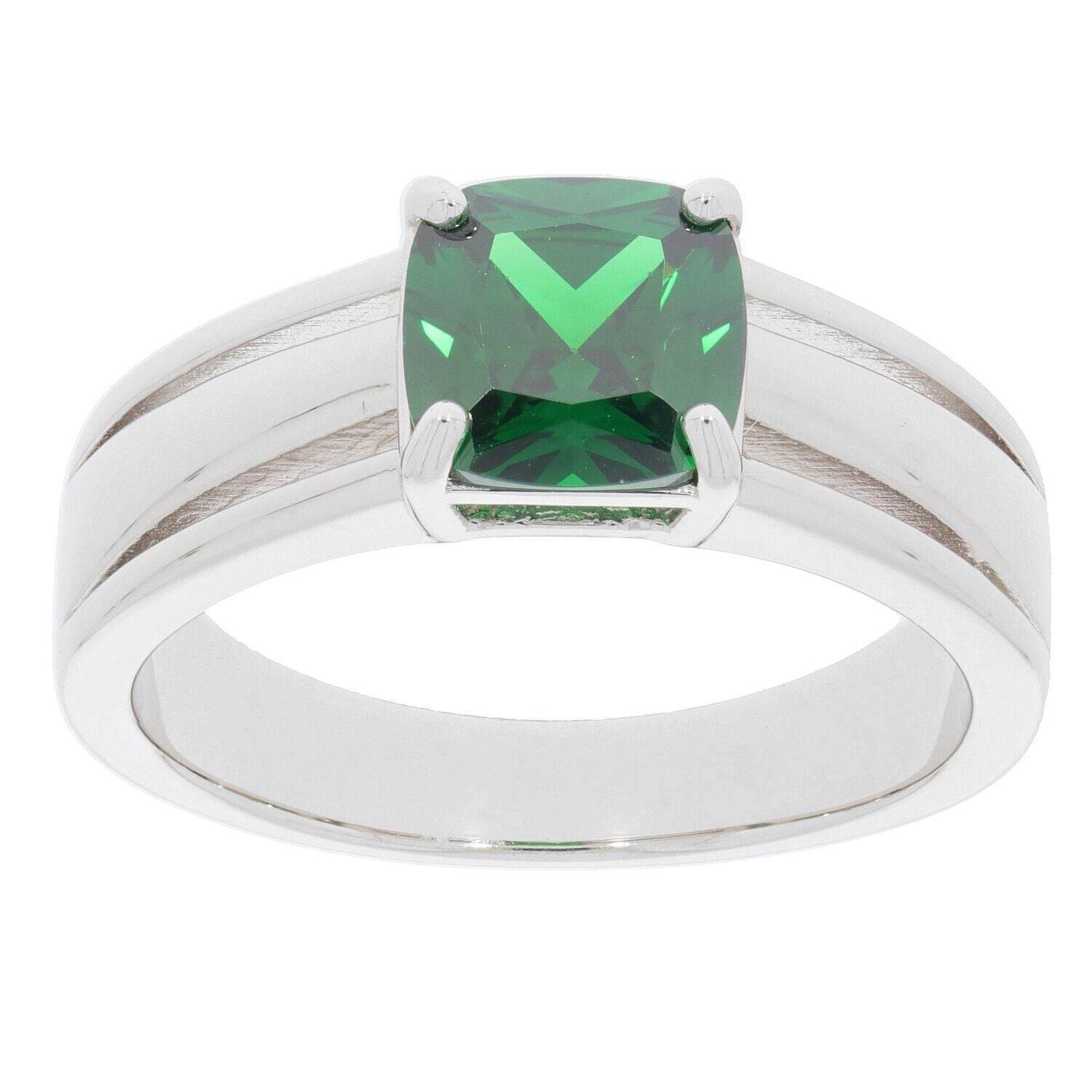 Sterling Silver Semi Mount Ring Setting Cushion CU 7X7mm - Syzjewelry