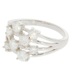 Sterling Silver Semi Mount Ring Setting Round RD 4X4mm 22752 - Syzjewelry