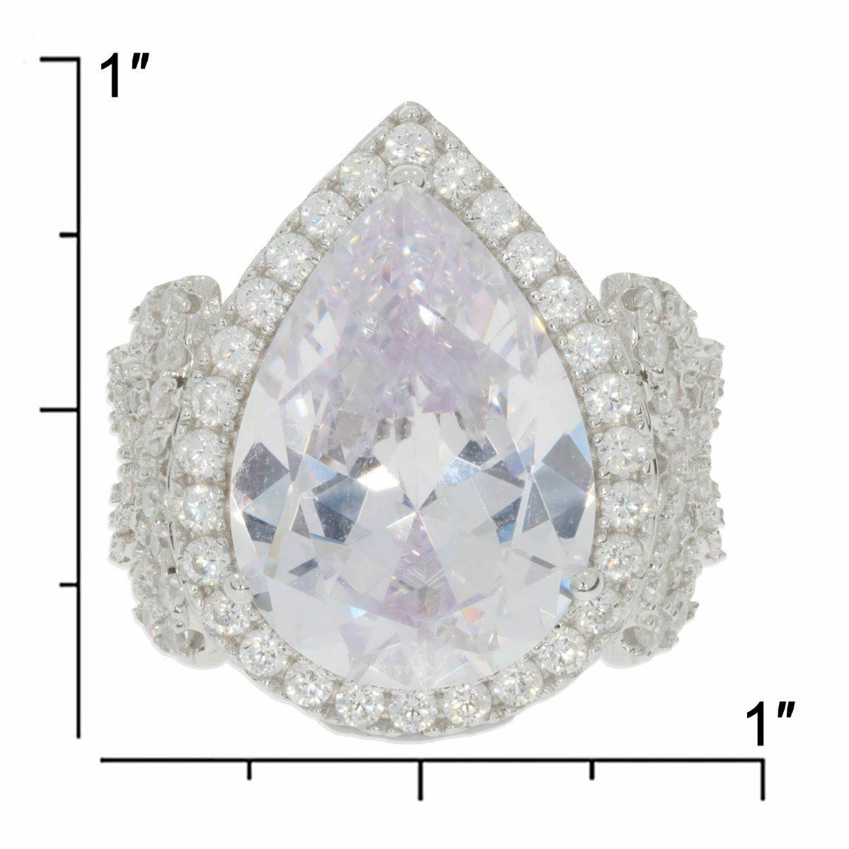 Sterling Silver Semi Mount Ring Setting PE 18X13mm Butterfly Knot Shank Soli - Syzjewelry