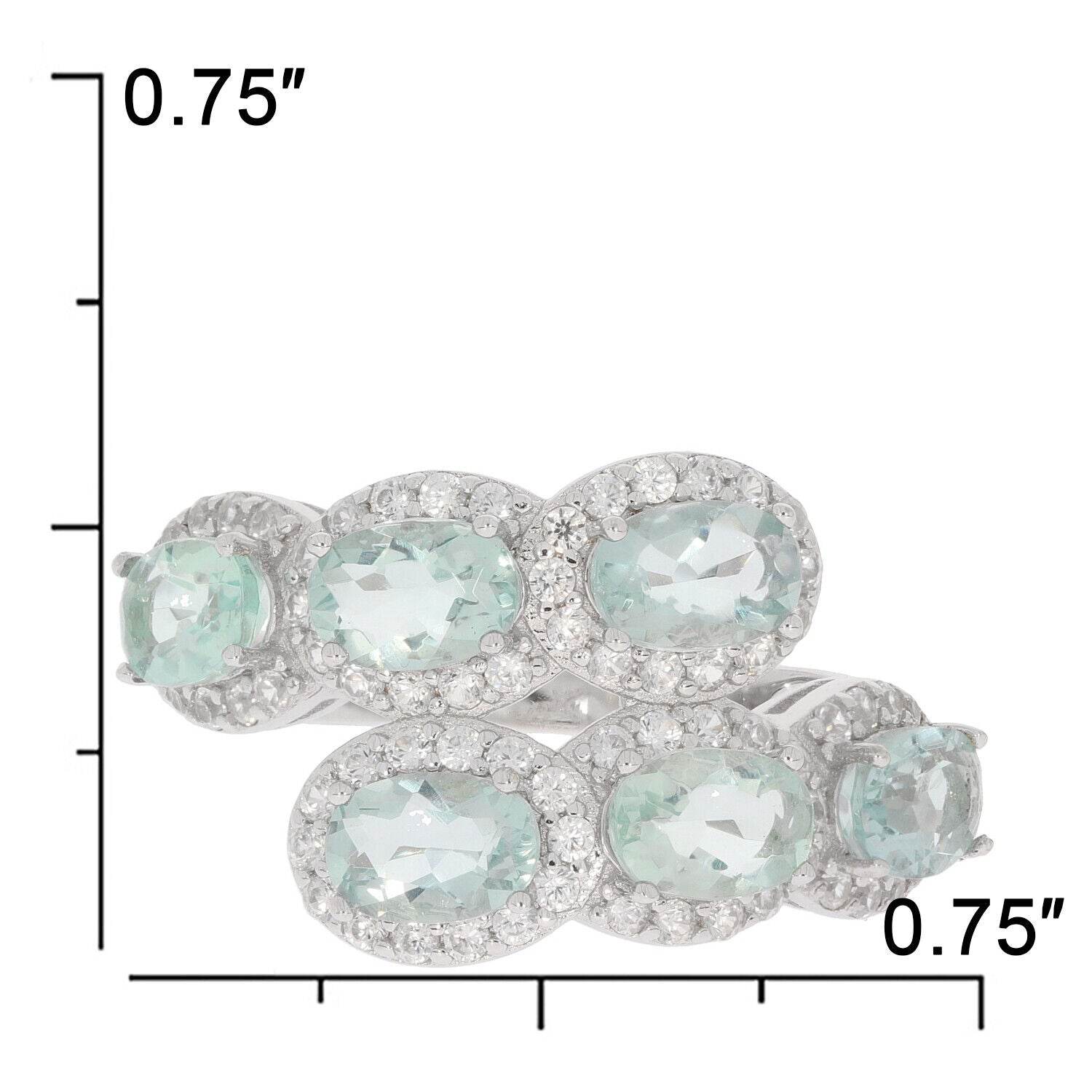 Sterling Silver Semi Mount Ring Setting Oval OV 6X4mm Solid - Syzjewelry