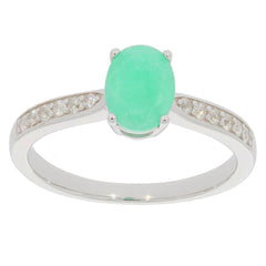 Sterling Silver Semi Mount Ring Setting Oval OV 8X6mm D - PJC20334R - 1 - Syzjewelry